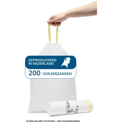 Afbeelding van Simple Vuilniszakken 120 stuks 10 12L Geschikt voor Brabantia code C