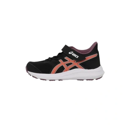 Afbeelding van Asics JOLT 4 PS Sneaker, 9 UK Kind, Zwarte Woestijn Rood, Child