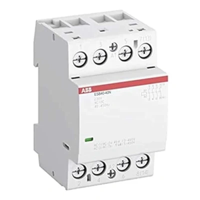 Afbeelding van Abb magneetschakelaar 400v 40a stuurspanning ac maakcontact en 3 module eenheden inbouwdiepte 43 5mm ip20 1sae341111r0630