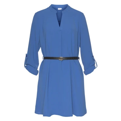 Afbeelding van Lascana Jurk, Dames, Maat: 40, Royalblau