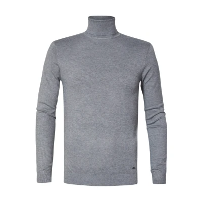 Afbeelding van Petrol Industries Essential Trui, Heren, Maat: Small, Light slate melee