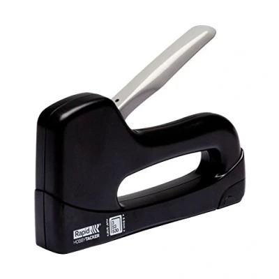 Afbeelding van Rapid 23781300 Handtacker Hobby, Nietpistool voor Hout en Stof, Licht Compact, incl. 180 Nieten Type 53, 6mm,Zwart