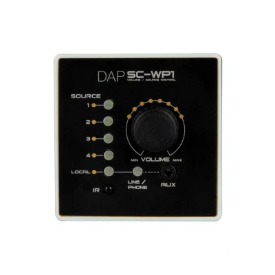 Afbeelding van DAP SC WP1 Wandpaneelafstandsbediening voor 5.2 Source Control Wit