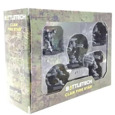 Afbeelding van Catalyst Game Labs BattleTech Clan Fire Star Miniature English Version