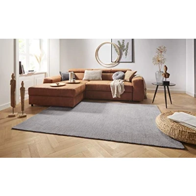 Afbeelding van Vloerkleed Supersoft Licht 80x150cm Grijs Modern 123vloerkleed.nl is de online webshop voor vloerkleden en woonaccessoires.