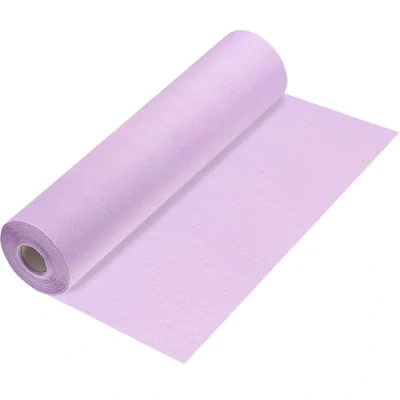 Afbeelding van 100%Mosel tafelloper vlieseline in lila (30 cm x 25 m), elegante tafeldecoratie voor verjaardagen en bruiloften, kleurrijke versiering speciale gelegenheden