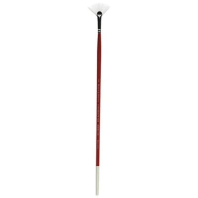 Afbeelding van Winsor &amp; Newton 5462001 University kunstenaarspenseel voor olieverf, acrylverf en aquarelverf Waaier penseel Nr. 1 lange Steel,