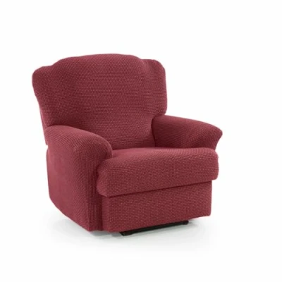 Afbeelding van SOFASKINS® Bankhoes voor relaxstoel, super elastisch, bankovertrek met uniek design, ademend en duurzaam, eenvoudig aan te brengen, maat 70 90 cm, fuchsia