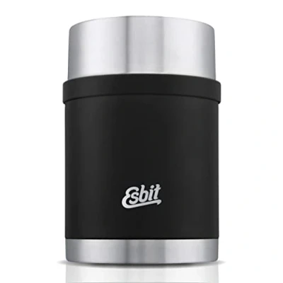 Afbeelding van Esbit Sculptor Thermos Voedselcontainer 750 ml RVS Zwart
