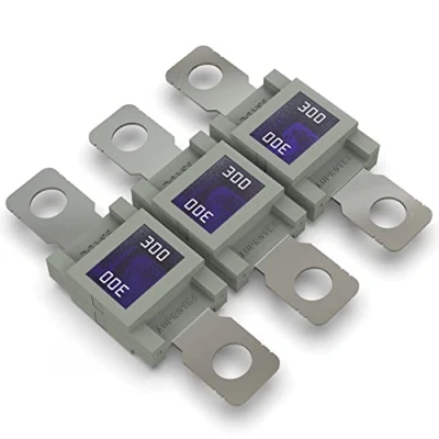 Afbeelding van Auprotec Mega Krachtstroomzekering, schroefzekering, 80 A 500 A, 300 grijs, 3 stuks