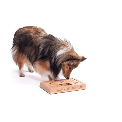 Afbeelding van My Intelligent Dogs Sudoku Small Advanced interactief hondenspeelgoed van hout