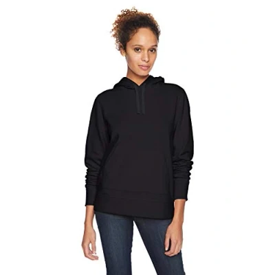Afbeelding van Amazon Essentials Women&#039;s Fleecetrui met capuchon (verkrijgbaar in grote maten), Zwart, XXL