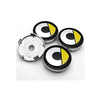 Afbeelding van Wiel Velg Center Naaf Cap Cover Auto Decoratie Hub Caps 60mm voor Smart Fortwo Forfour 450 451 454 453