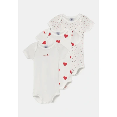 Afbeelding van Petit Bateau 3 PACK Body voor kinderen, Maat: 81, White