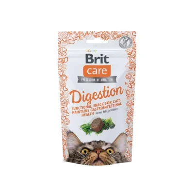 Afbeelding van Brit Care Functional Snack Digestion Kat 50 gram