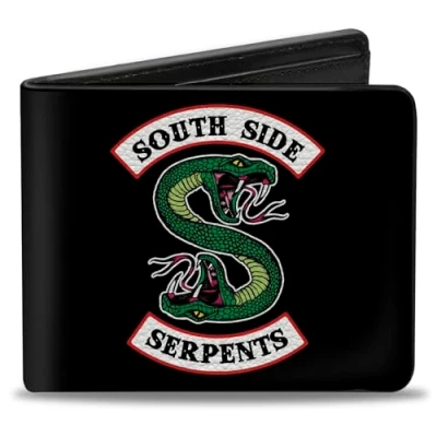 Afbeelding van Buckle down Bi Fold Wallet Gesp Bifold Portemonnee Riverdale Heren