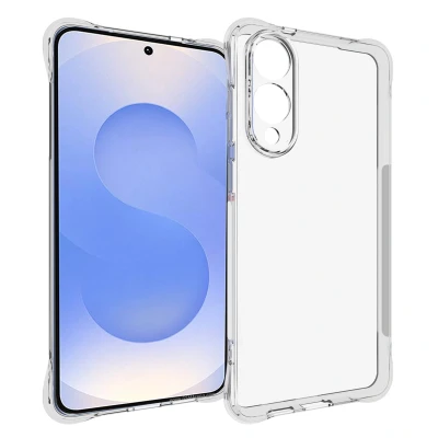 Afbeelding van Samsung Galaxy S25 Edge Hoesje Siliconen en TPU (zacht) imoshion Backcover/Softcase Transparant Telefoonhoesje