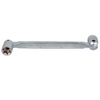 Afbeelding van KS Tools 517.0332 Torx E Dubbele kniegewrichtsleutel, E10xE12