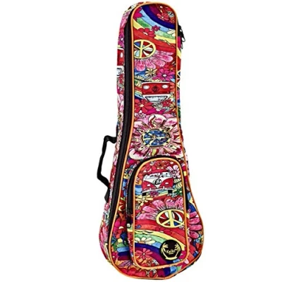 Afbeelding van Ortega Keiki KUB 68 CC Peace gigbag voor concert ukelele