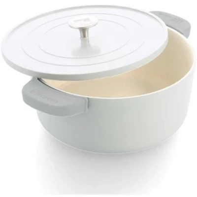 Afbeelding van Dagelijkse Kost Jeroen Meus Proline stoofpot met deksel keramische antikleef D26cm