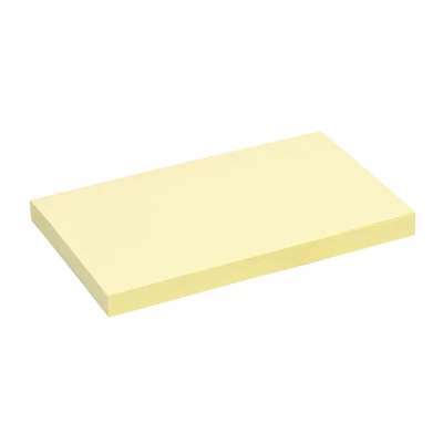 Afbeelding van Memoblok quantore 76x127mm geel Pak a 6 stuk x 100 vel 120 stuks