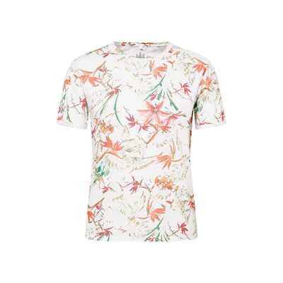 Afbeelding van KEY LARGO Mt Jungles Round T shirt voor heren, wit (1000), S