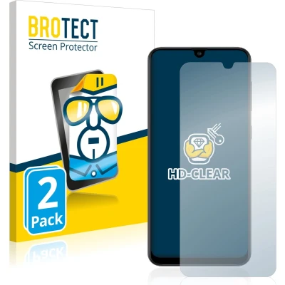 Afbeelding van BROTECT Screenprotector voor Samsung Galaxy A30s Folie Beschermfolie transparant (2 Stuks)