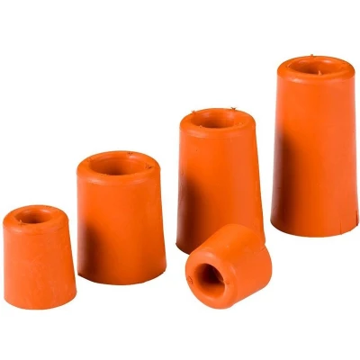 Afbeelding van Gripline deurbuffer rubber 75 mm rood