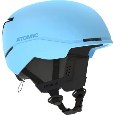 Afbeelding van Atomic Skihelm Kinderen Four Jr Snowboard Helm Wintersport bescherming Lichtblauw XS