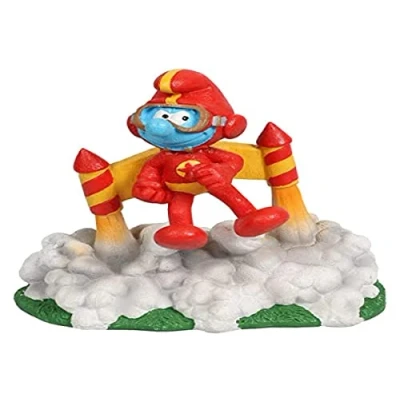 Afbeelding van Smurfs Aquadella Aquariumdecoratie Vissen Smurfen Bos Jetpack Action Air 11,6x7,7x11,5cm Meerkleurig 1st