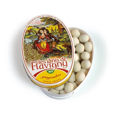Afbeelding van Anis de Flavigny Anijspastilles Gember Bio, 50 gram