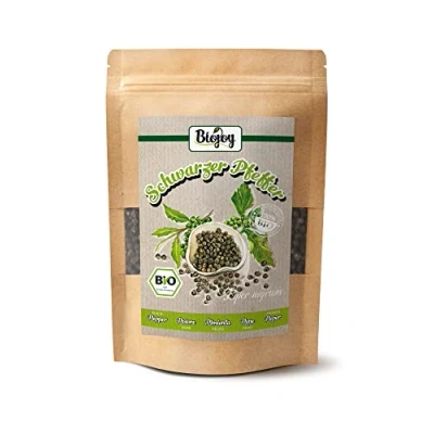 Afbeelding van Biojoy BIO Zwarte Peperkorrels (100 g), Peper heel voor Pepermolen (Piper album)