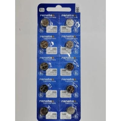 Afbeelding van 10 x Renata 399 Swiss Made Lithium Coin Cell Batterij