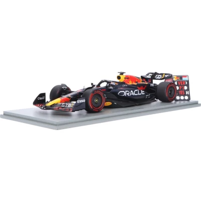 Afbeelding van Red Bull Racing RB18 Spark Modelauto 1:18 2022 Max Verstappen ORACLE 18S773 Dutch