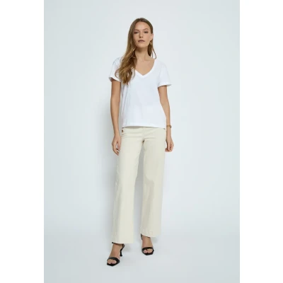 Afbeelding van Desires Dedannon TEE Tshirt basic, Dames, Maat: XS, White