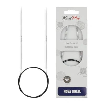Afbeelding van Knitpro nova (60 cm x 2,25 mm) vaste Rondbreinaalden 1 Stuk