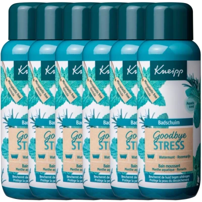 Afbeelding van 6x Kneipp Badschuim Goodbye Stress 400 ml