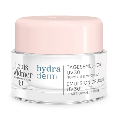 Afbeelding van Louis Widmer Hydraderm Dagemulsie UV30 Geparfumeerd 50ml