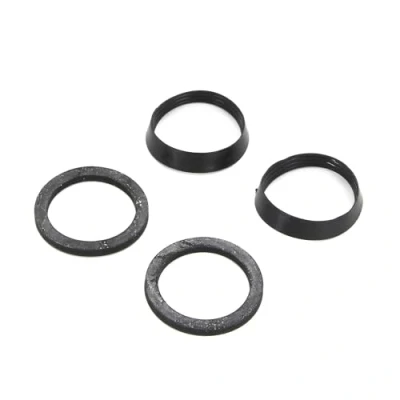 Afbeelding van DEKAROX Afdichtingsset bestaat uit 2 rubberen afdichtingen + x pvc wigafdichting voor bad geurstop wastafelsifon 1 1/4 inch
