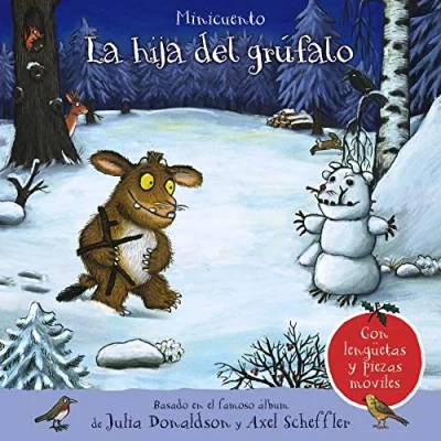 Afbeelding van La hija del grúfalo. Minicuento: grufalo