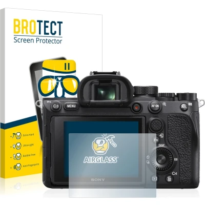 Afbeelding van BROTECT Screenprotector voor Sony Alpha 7R IV Folie Beschermfolie Beschermglas transparant