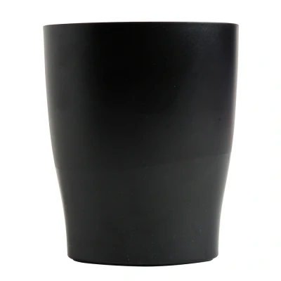 Afbeelding van Exacompta Ref. 676014D 1 ECOPEN pennenhouder afmetingen 6x8x9,5 cm kleur zwart BLAUW ENGEL gecertificeerd Voor pennen, potloden en andere schrijfwaren