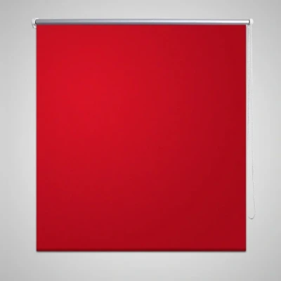 Afbeelding van Rolgordijn verduisterend 100 x 175 cm rood