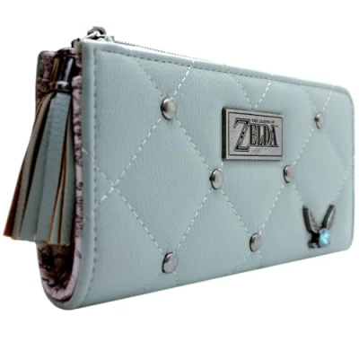 Afbeelding van Zelda Navi De Fee Ocarina of Time Link Grote Deku Boom Portemonnee/Beurs Clutch Muntenvak &amp; Kaarthouder, Groen