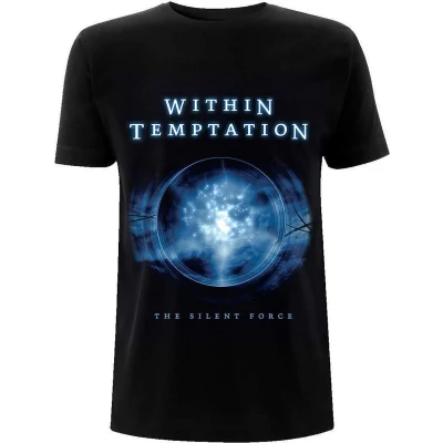Afbeelding van Within Temptation Silent Force Tracks Heren T shirt 2XL Zwart