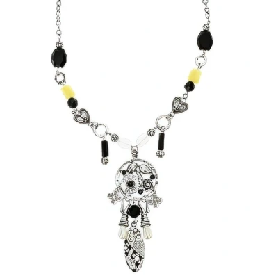 Afbeelding van Behave Zilver kleurige ketting met hanger