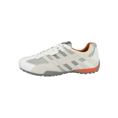 Afbeelding van Geox U SNAKE K heren SNEAKERS, Wit Optic White, 41 EU
