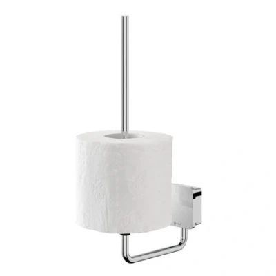 Afbeelding van Geesa topaz reserverolhouder voor 2 rollen chroom 917912 02 a