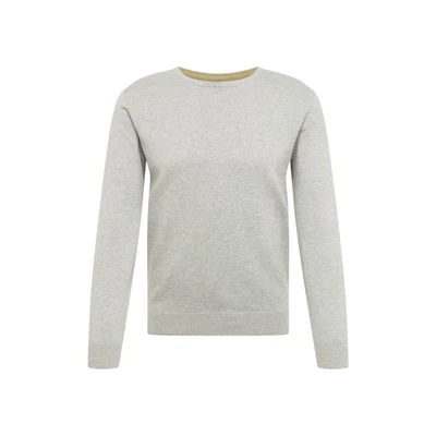 Afbeelding van TOM Tailor Basic CREW NECK Trui, Heren, Maat: 3XL, Light soft grey melange