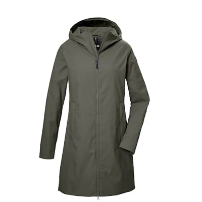 Afbeelding van G.I.G.A. DX dames Functionele parka/parka waterproof met capuchon GS 57 WMN PRK, oliv, 36, 43129 000